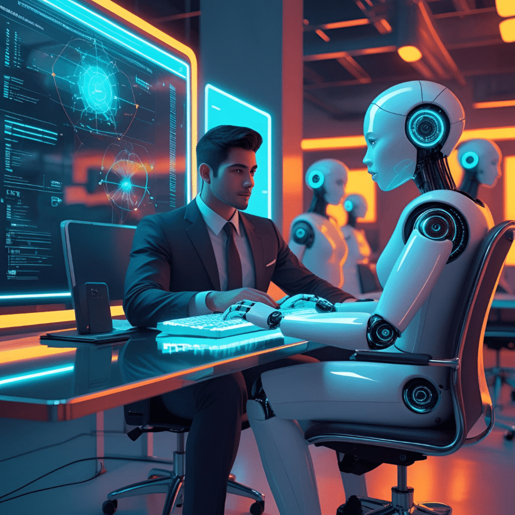 The Future of Work: AI and Humans Collaborating in Tomorrow’s Workspaces