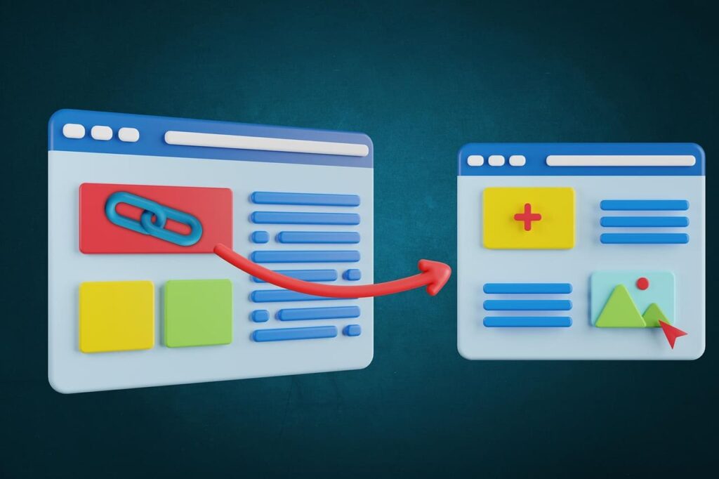 Futuristic digital interface showing SEO graphs, AI icons, and search engine visuals, representing modern SEO strategies in the AI-driven era of 2025.