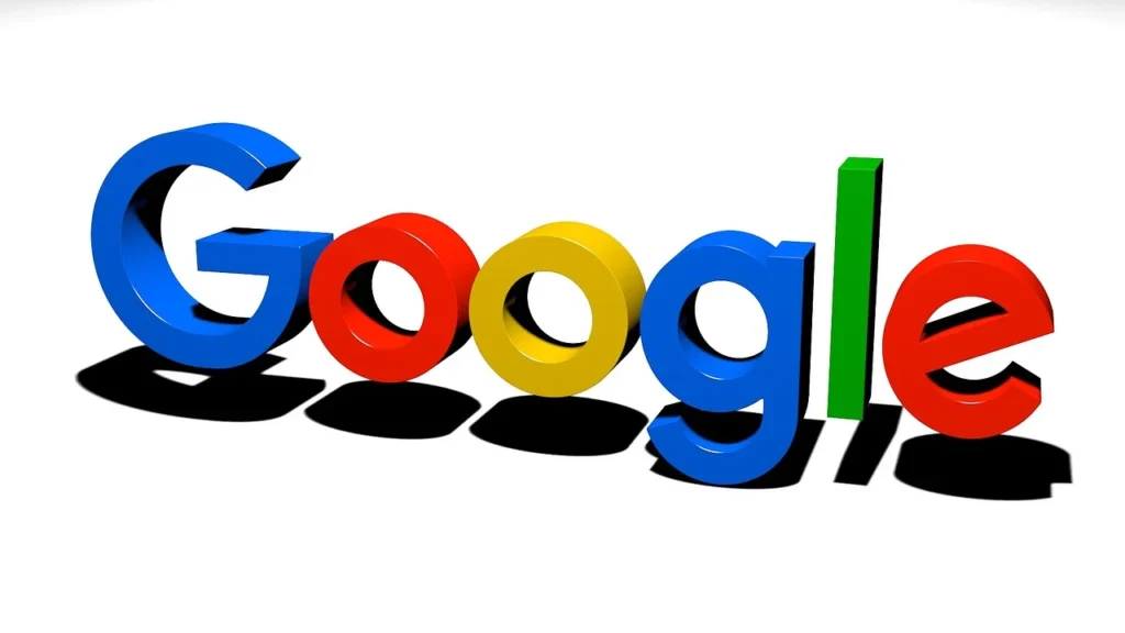 The iconic Google logo representing one of the world's most influential tech giants.