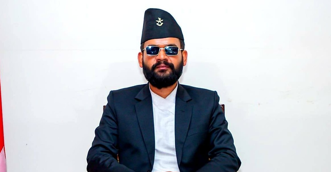 Balendra Shah, political leader and potential next Prime Minister of Nepal, addressing a crowd with confidence.